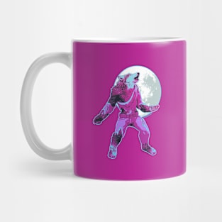 Neon Werewolf Mug